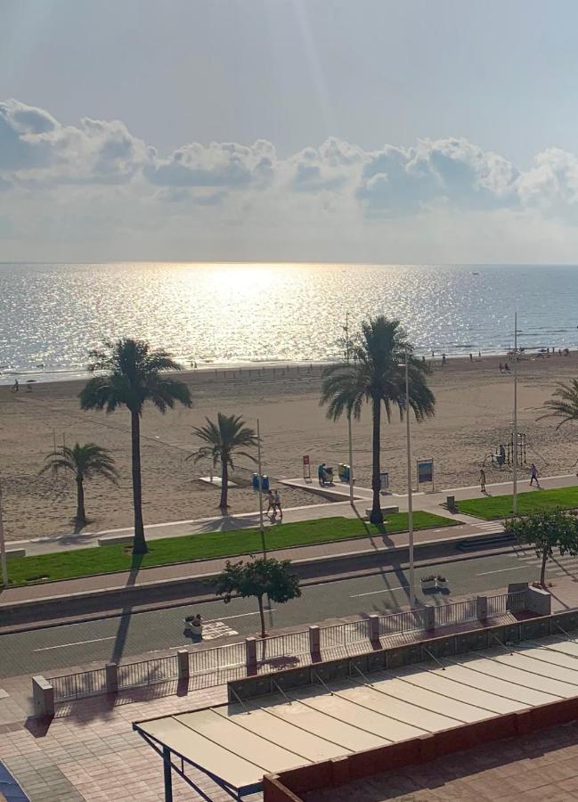 Con vistas al Mediterráneo Playa de Gandía Exterior foto